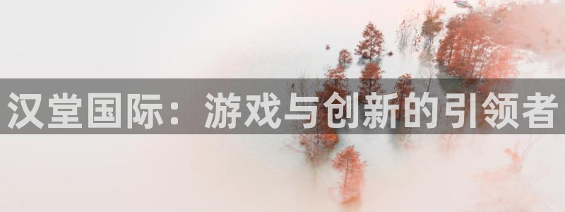 长征娱乐注册登录：汉堂国际：游戏与创新的引领者
